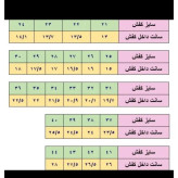 کفش اسپرت مردانه اسکیچرز طوسی سفید سایز 41 تا 44