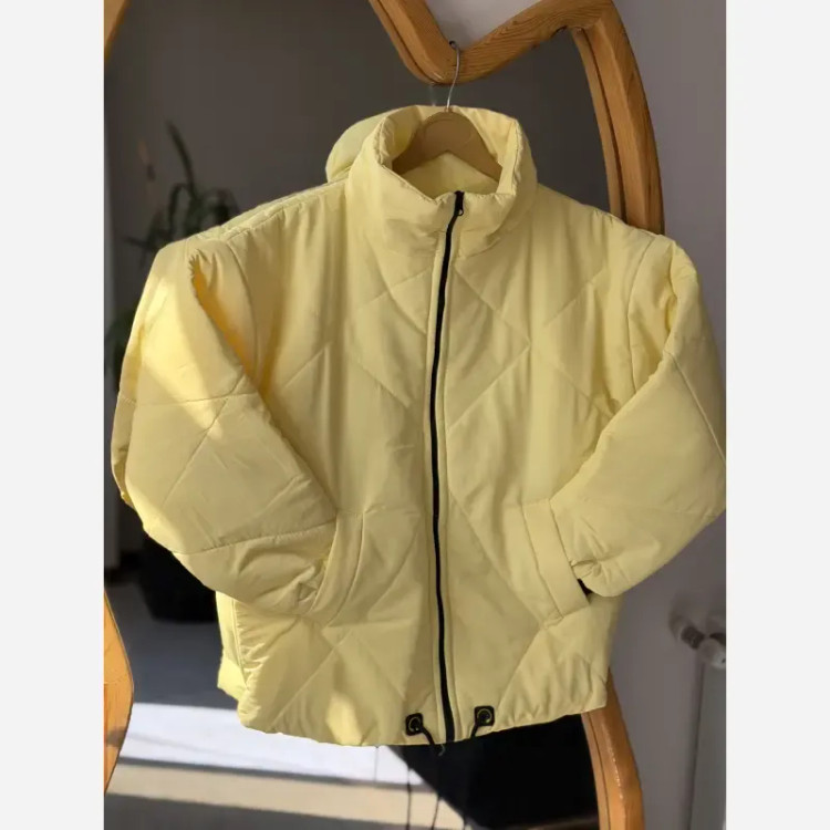 کاپشن پاستیلی دخترانه کراپ شو تی سی پشم شیشه سایز 36 تا 46